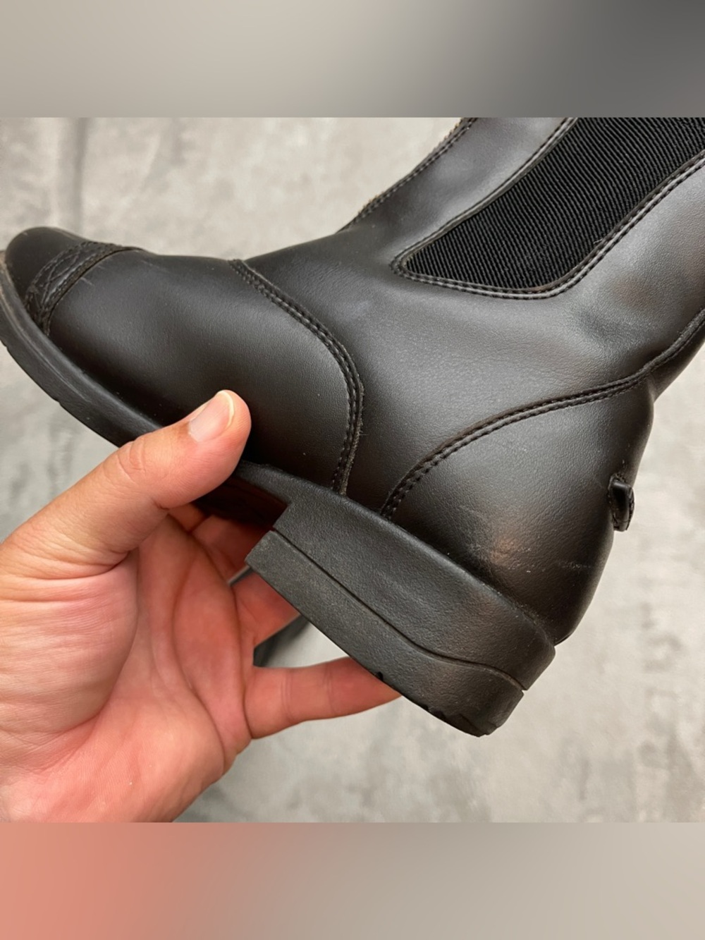 Shires Equestrian 1928 9963 Moretta CLIO PADDOCK Black Boots Girls Kids Sz US.4 - Picture 9 of 11